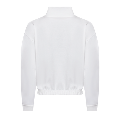 Core 1/4 Zip Cropped Sweatshirt