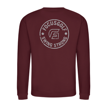 Focusgolf Honor Men's Blaze Burgundy Sweatshirt