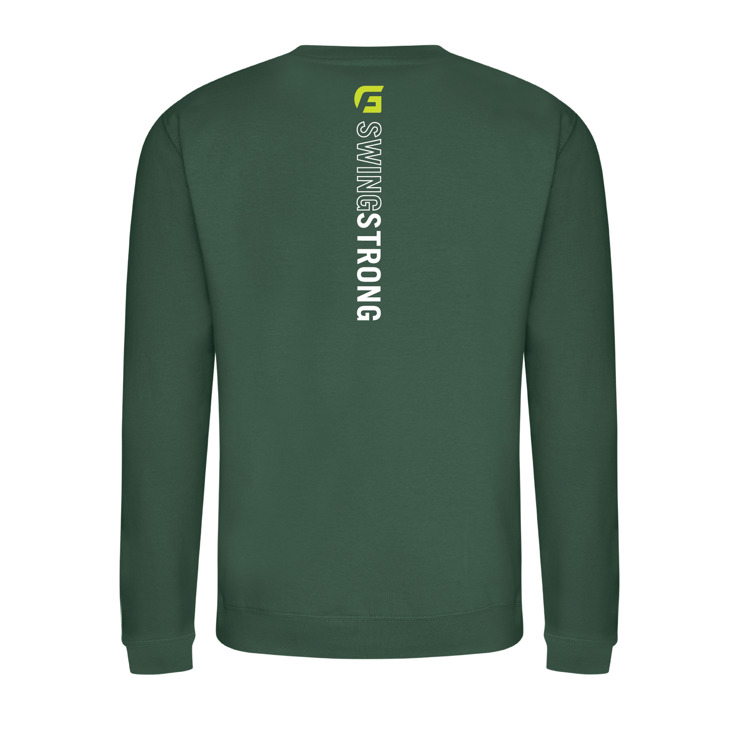 Focusgolf Swing Strong Men's Bottle Green Sweatshirt