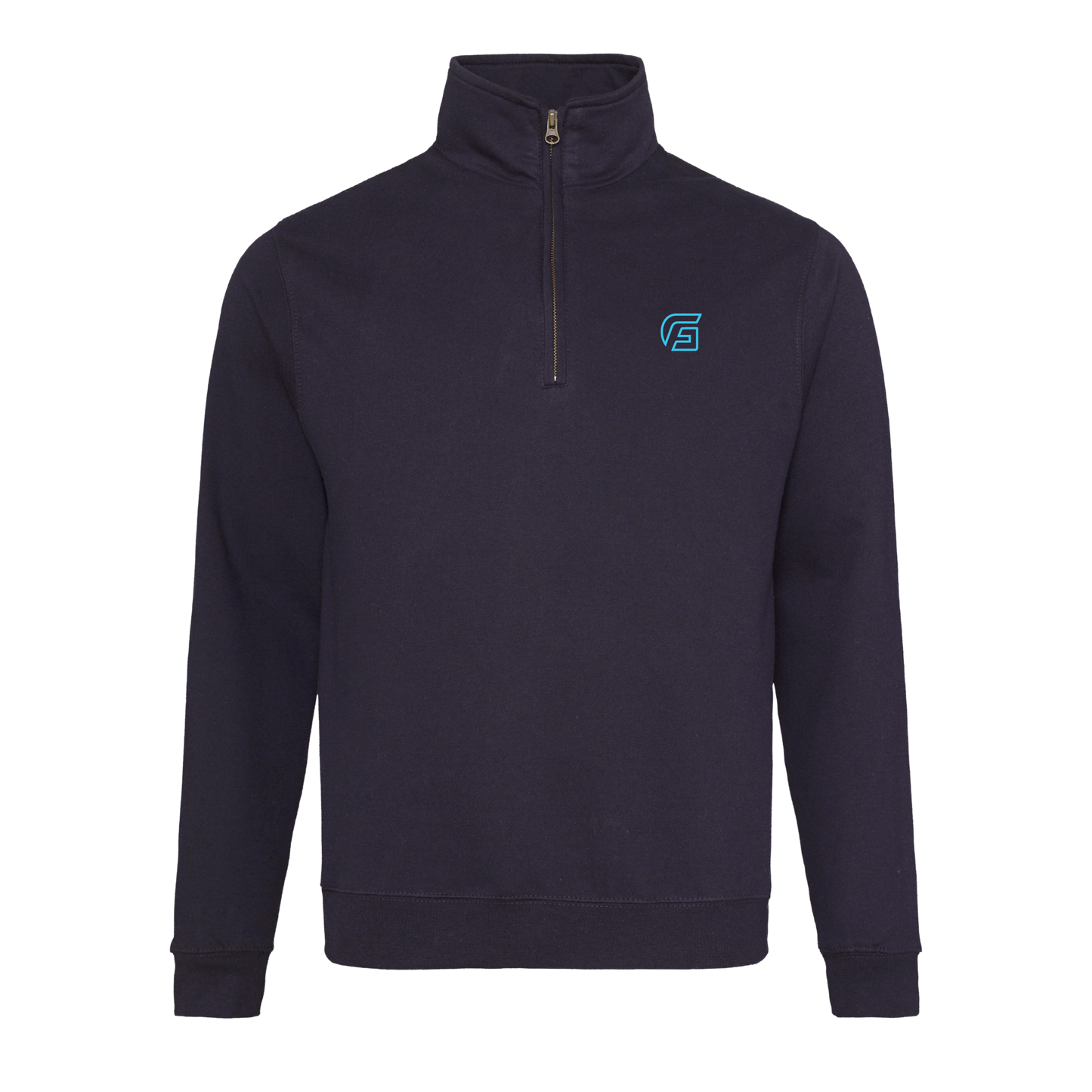 Focusgolf Swing Strong Men's French Navy Qtr Zip Sweatshirt