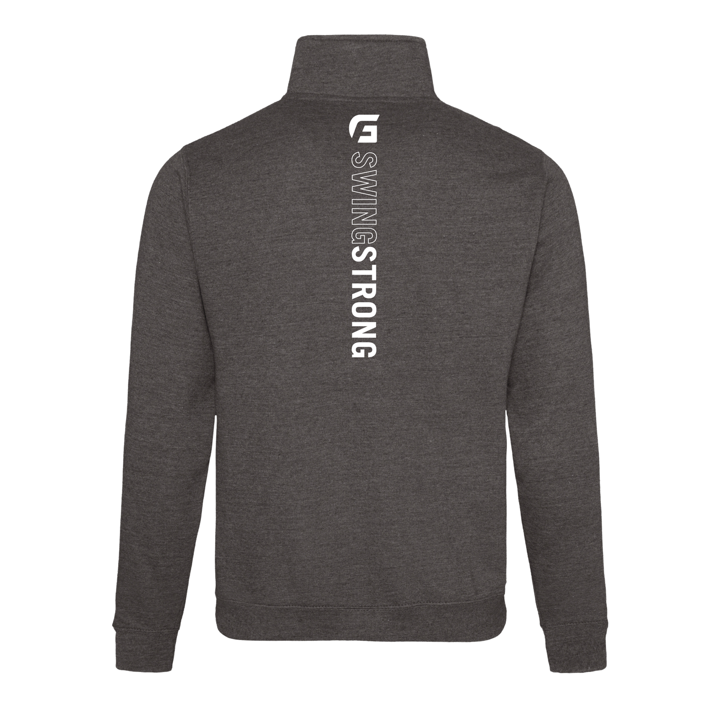 Focusgolf Swing Strong Men's Graphite Grey Qtr Zip Sweatshirt