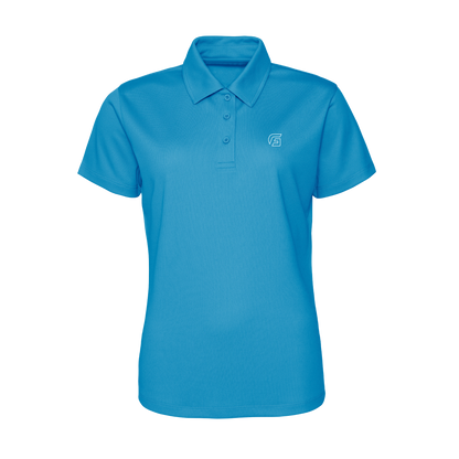 Focusgolf_Swing Strong Women's Sky Blue Polo Shirt