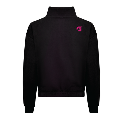 Approach 1/4 Zip Cropped Sweatshirt