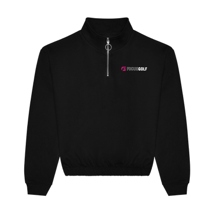 Approach 1/4 Zip Cropped Sweatshirt
