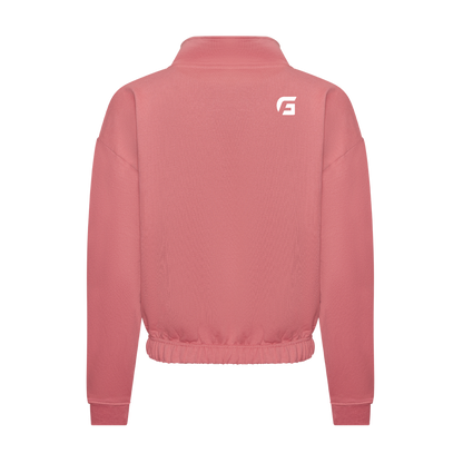 Approach 1/4 Zip Cropped Sweatshirt