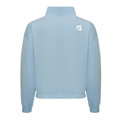Approach 1/4 Zip Cropped Sweatshirt