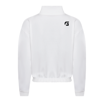 Approach 1/4 Zip Cropped Sweatshirt