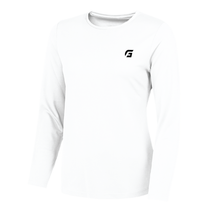 Focusgolf Core Women's Arctic White Long Sleeve Tee