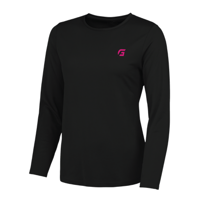 Focusgolf Core Women's Carbon Black Long Sleeve Tee