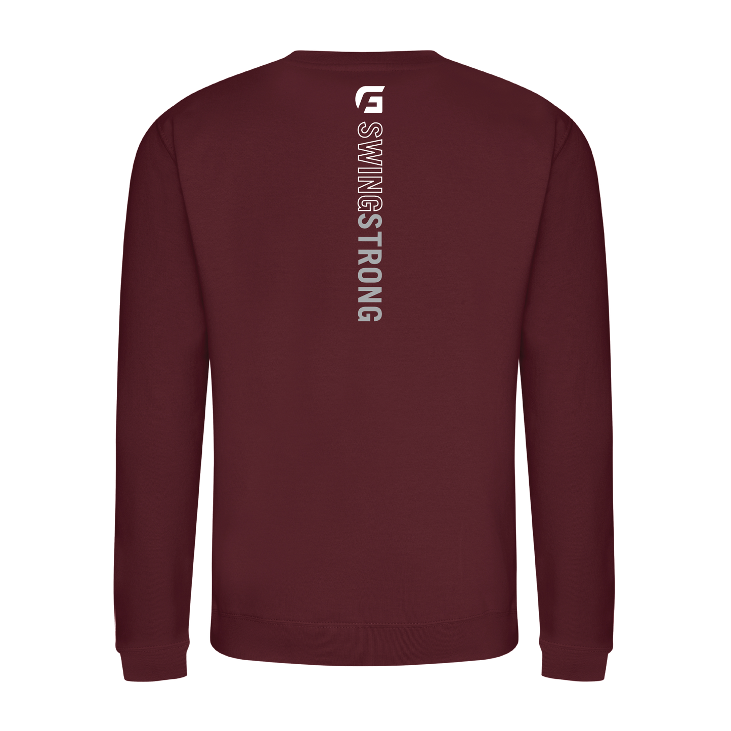 Focusgolf Swing Strong Men's Blaze Burgundy Sweatshirt