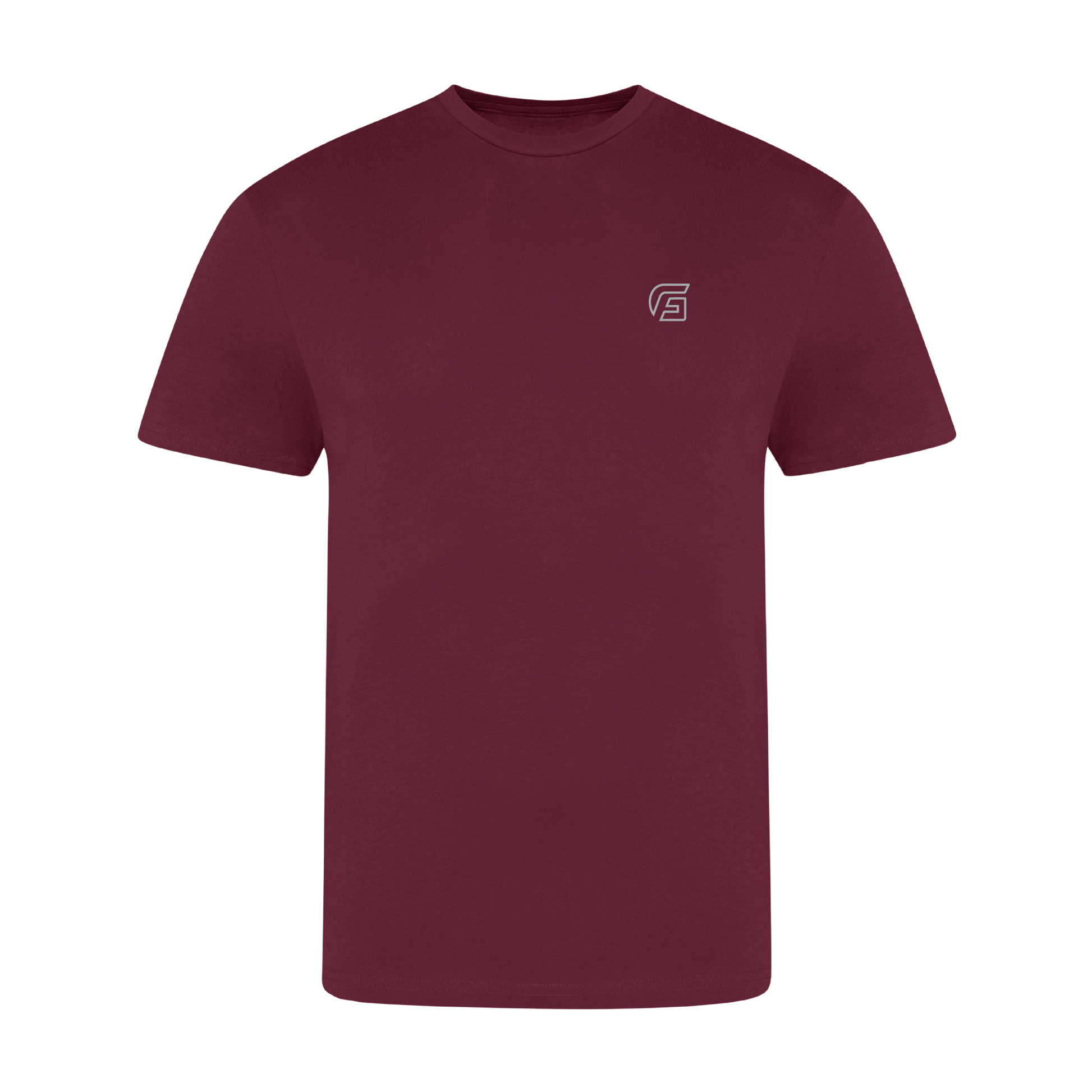 Focusgolf Swing Strong Men's Blaze Burgundy Tee