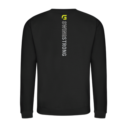 Focusgolf Swing Strong Men's Carbon Black Sweatshirt