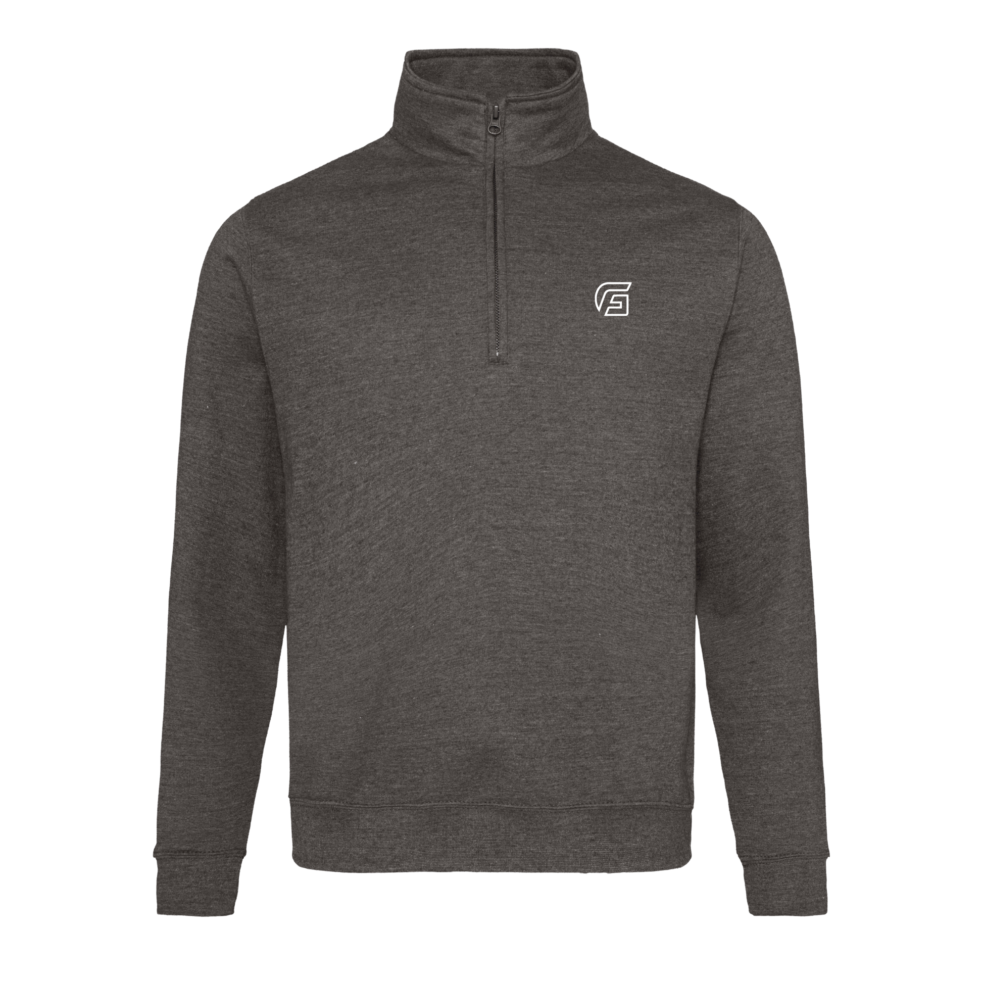 Focusgolf Swing Strong Men's Graphite Grey Qtr Zip Sweatshirt