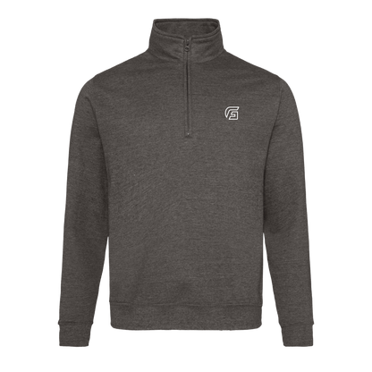 Focusgolf Swing Strong Men's Graphite Grey Qtr Zip Sweatshirt