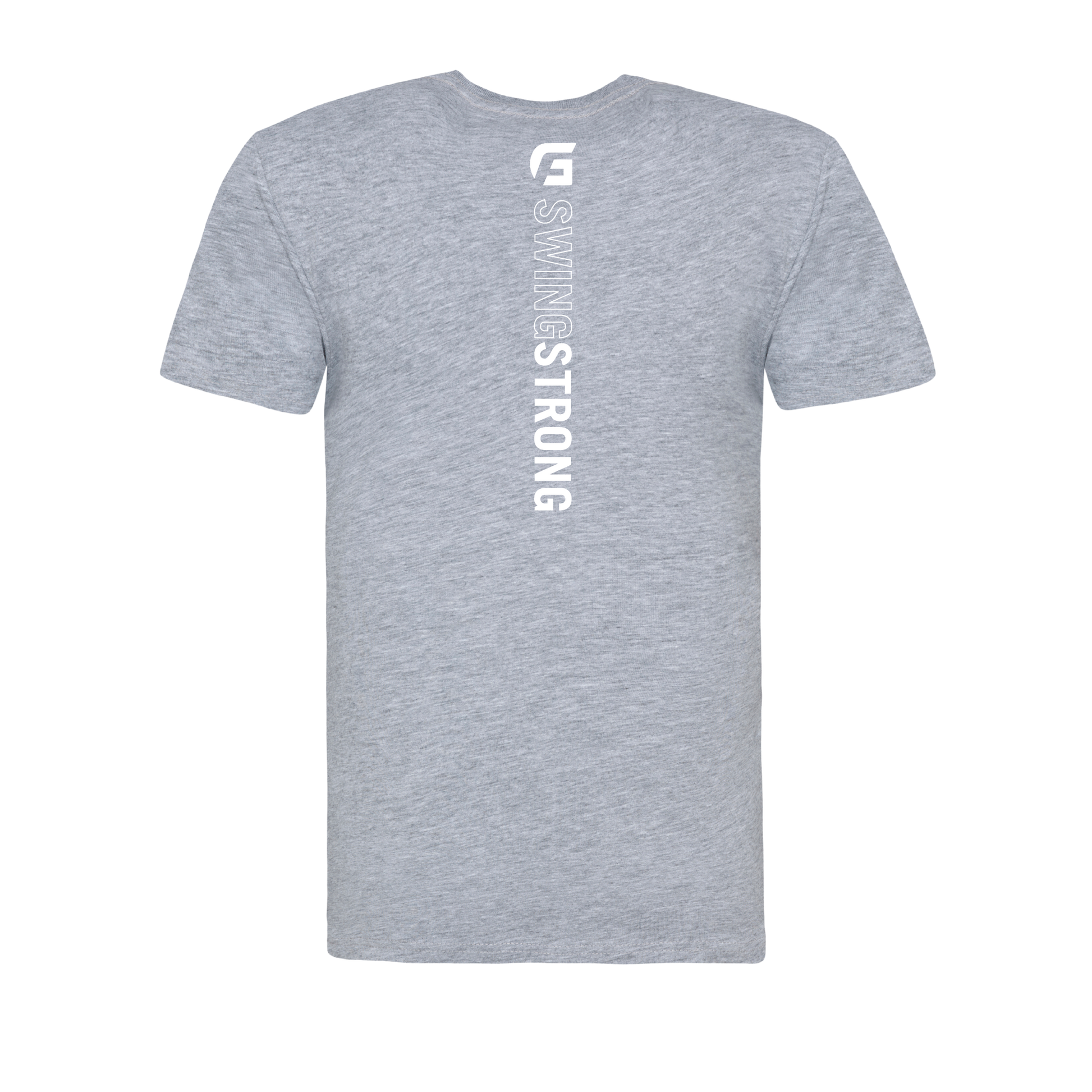 Focusgolf Swing Strong Men's Heather Grey Tee