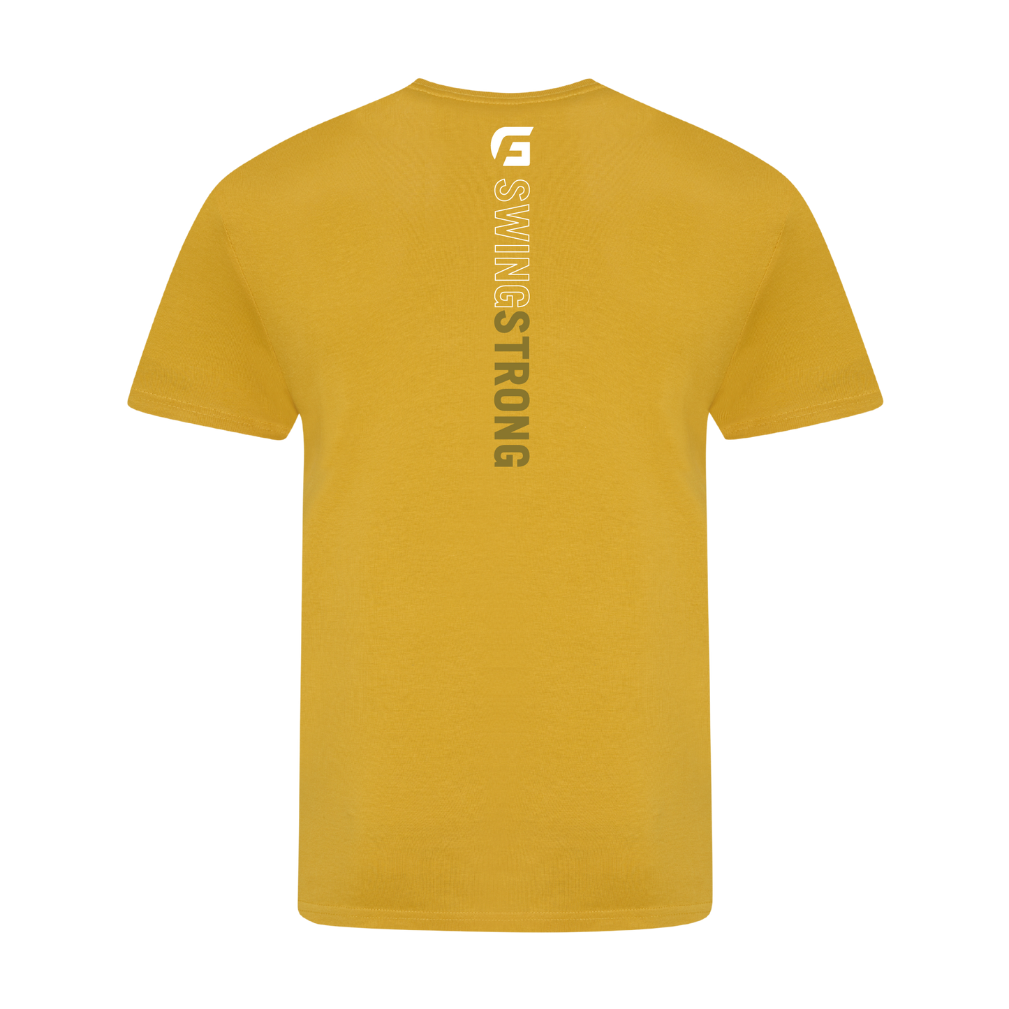 Focusgolf Swing Strong Men's Mustard Tee