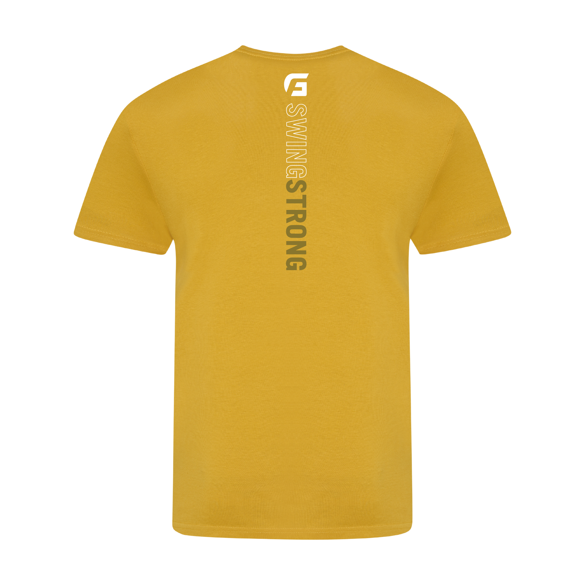 Focusgolf Swing Strong Men's Mustard Tee