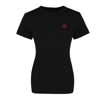 Focusgolf Swing Strong Women's Carbon Black Tee