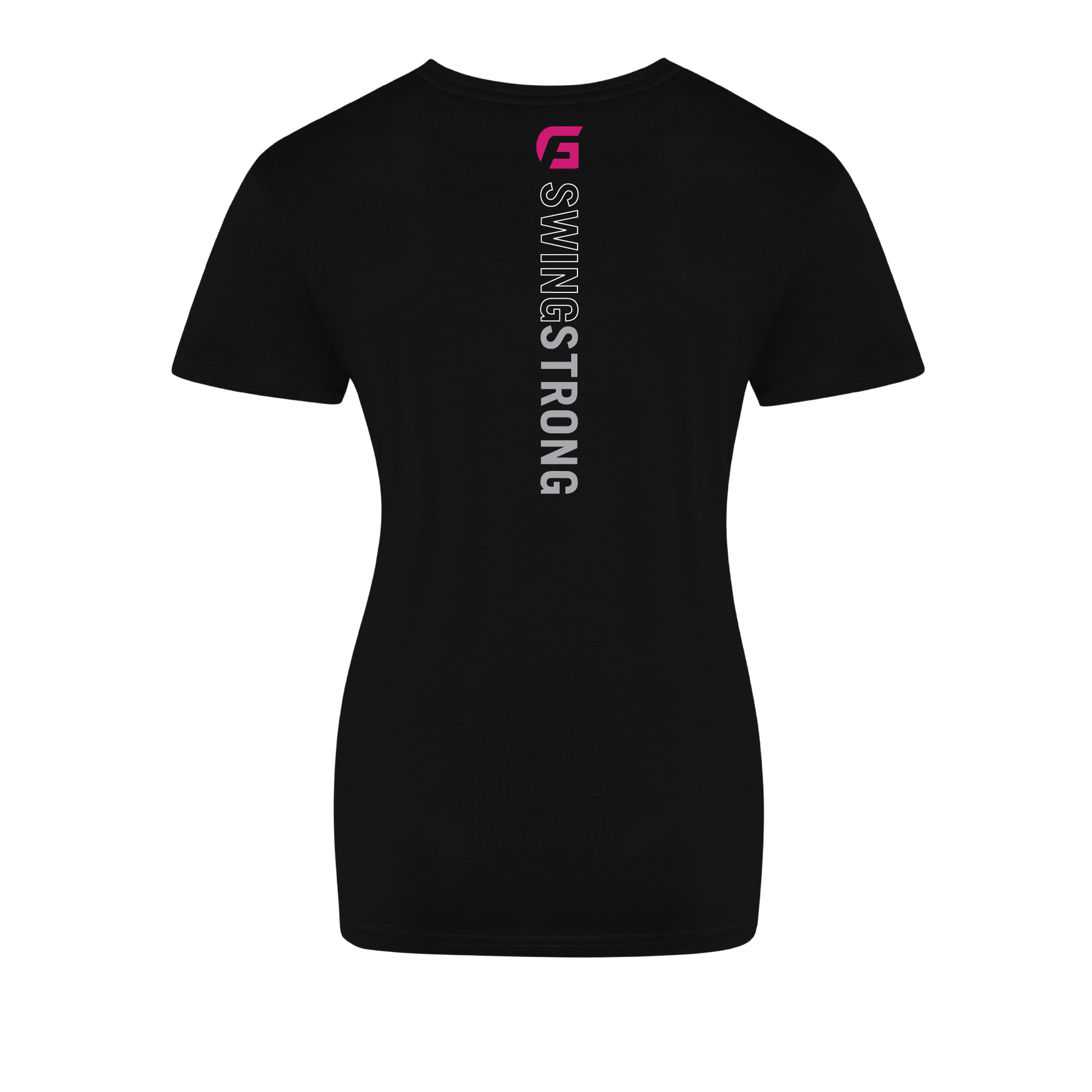 Focusgolf Swing Strong Women's Carbon Black Tee